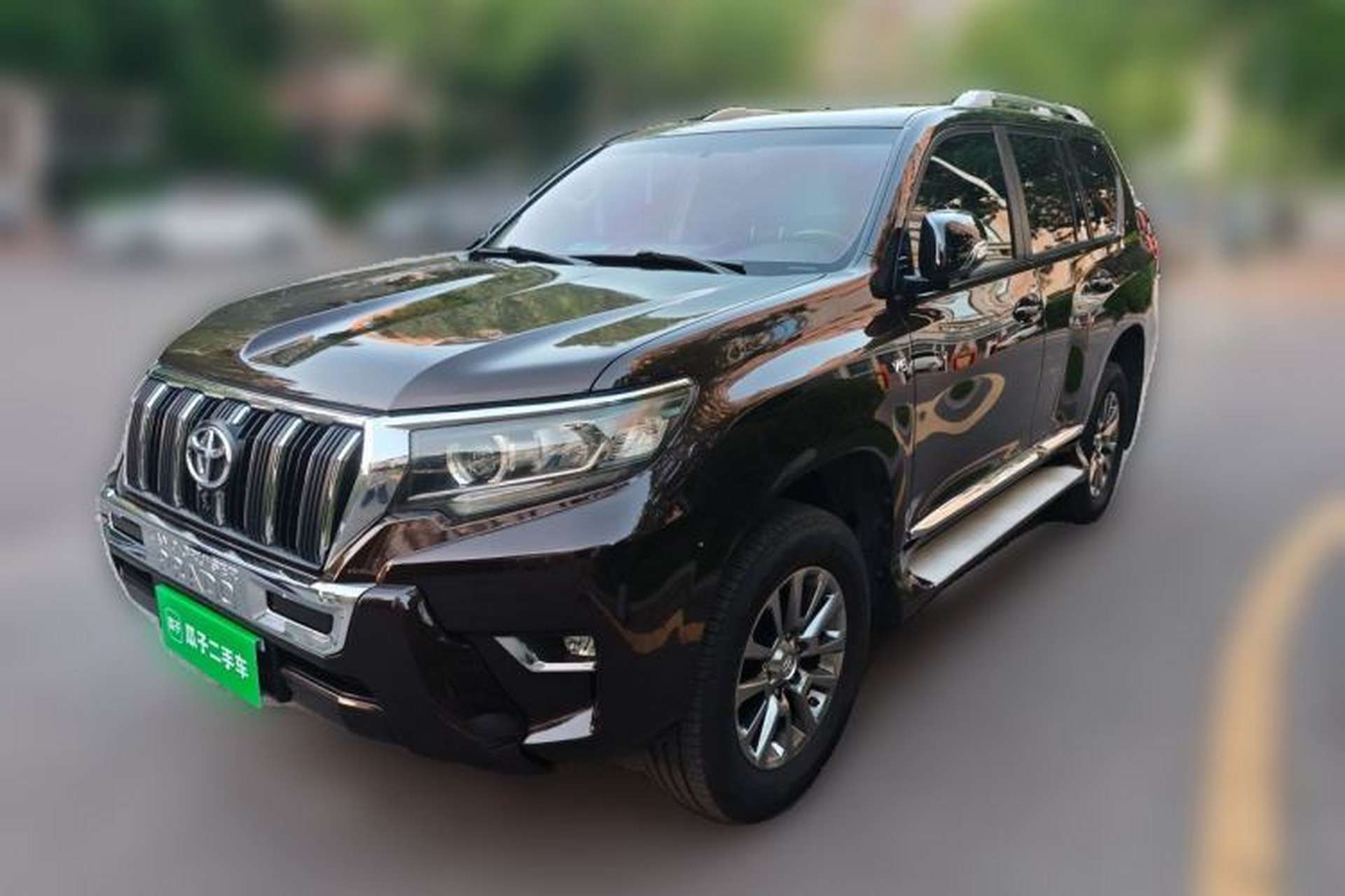 Used Toyota Prado 2018 4.0L TXL Dual Airbags External Mount – Middle East Front Left 45 Deg