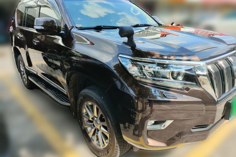 Used Toyota Prado 2018 3.5L Automatic TX-L with Rear-Mounted Spare Tire Front Right 45 Deg