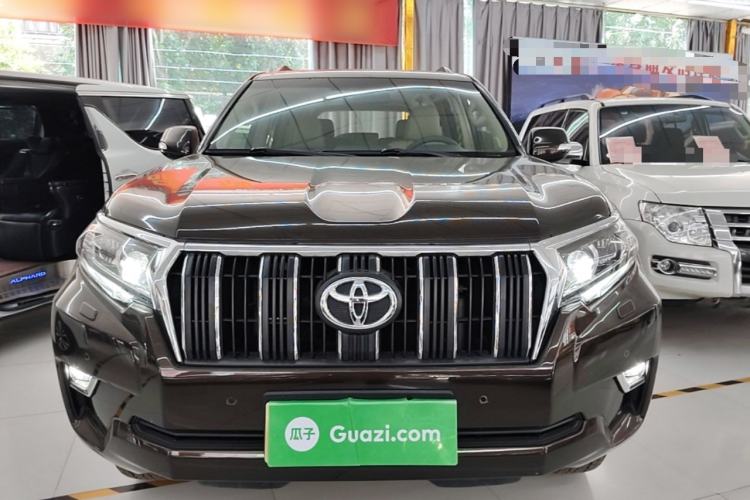 Used Toyota Prado 2018 3.5L Automatic TX-L with Rear-Mounted Spare Tire Front