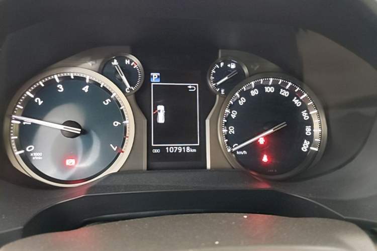 Used Toyota Prado 2018 3.5L Automatic TX-L with Rear-Mounted Spare Tire Instrument Cluster
