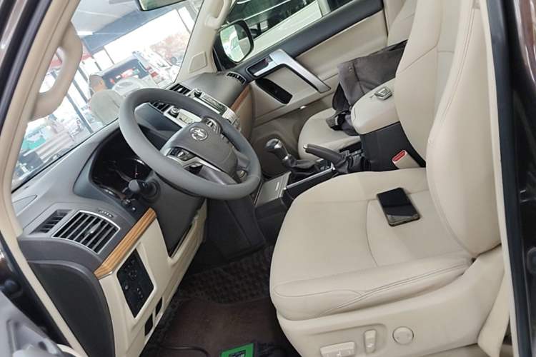 Used Toyota Prado 2018 3.5L Automatic TX-L with Rear-Mounted Spare Tire Left Front Seat