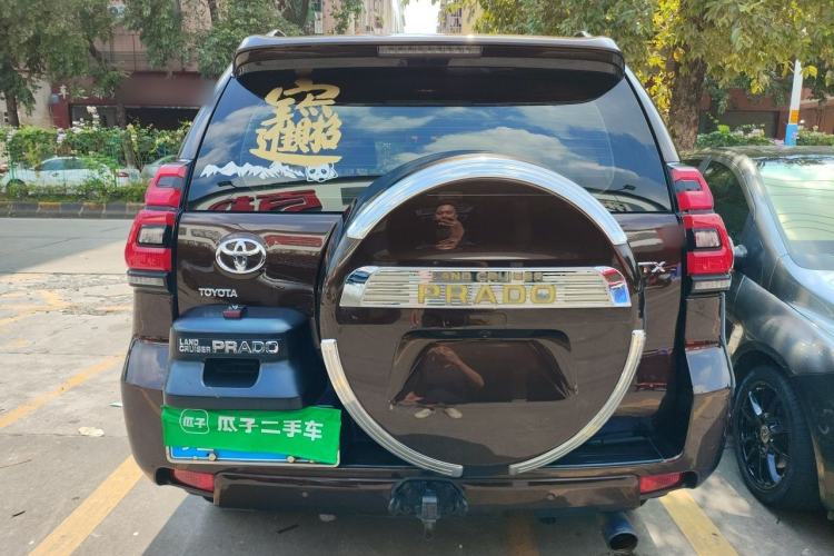 Used Toyota Prado 2018 3.5L Automatic TX-L with Rear-Mounted Spare Tire Rear