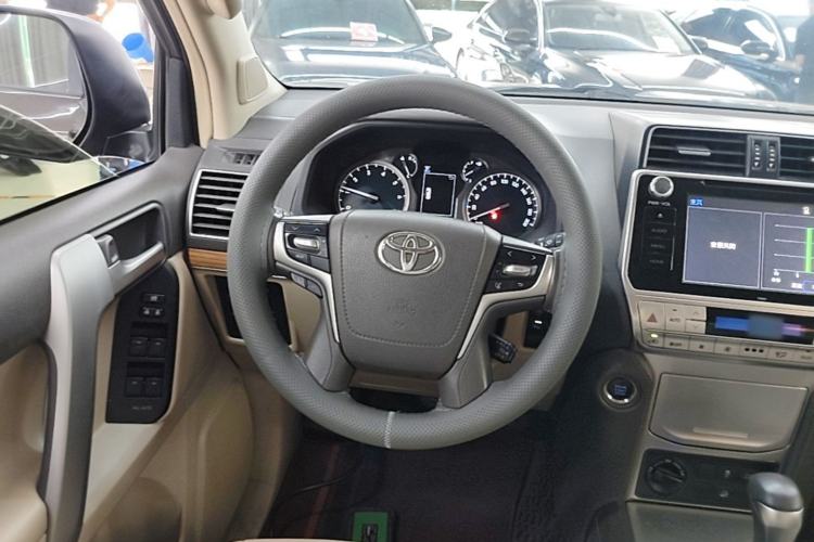 Used Toyota Prado 2018 3.5L Automatic TX-L with Rear-Mounted Spare Tire Steering Wheel