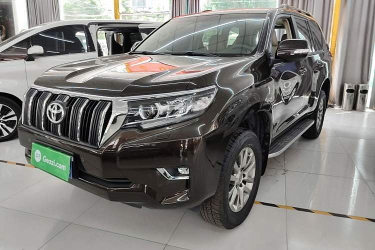 Used Toyota Prado 2018 3.5L Automatic TX-L with Rear-Mounted Spare Tire Guazi used car, China used car export, Used car for sale, Used cars, Cheapest cars for sale