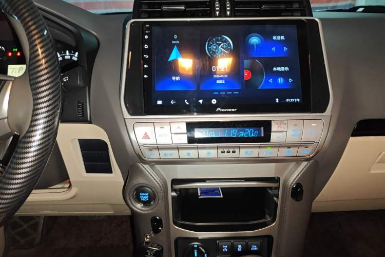 Used Toyota Prado  Audio And AC Panel