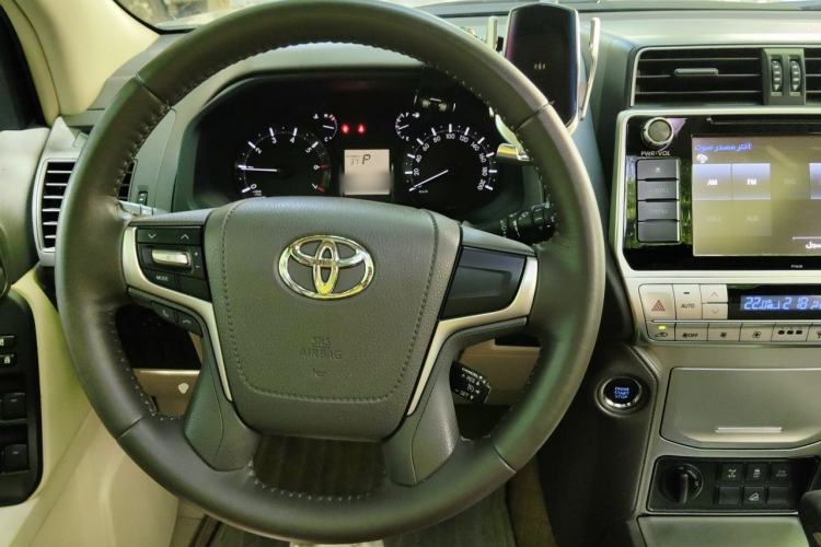 Used Toyota Prado 2018 4.0L TXL Dual Airbags External Mount – Middle East Steering Wheel