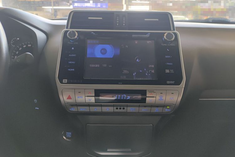 Used Toyota Prado 2018 3.5L Automatic TX-L NAVI Audio And AC Panel