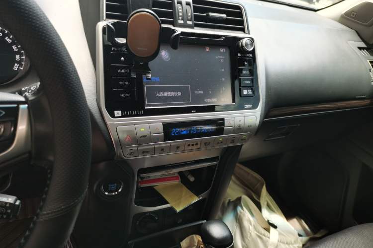 Used Toyota Prado 2018 3.5L Automatic TX-L NAVI with Rear-Mounted Spare Tire Audio And AC Panel