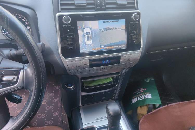 Used Toyota Prado 2018 3.5L Automatic TX-L Audio And AC Panel