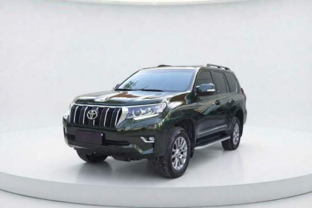 Used Toyota Prado 2018 3.5L Automatic TX-L with Rear-Mounted Spare Tire