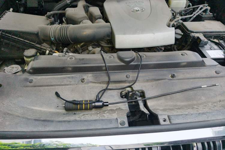 Used Toyota Prado 2018 3.5L Automatic TX-L with Rear-Mounted Spare Tire Engine Bay
