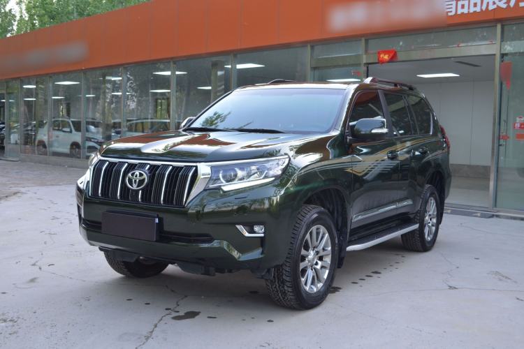 Used Toyota Prado 2018 3.5L Automatic TX-L with Rear-Mounted Spare Tire Exterior 1