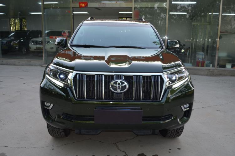 Used Toyota Prado 2018 3.5L Automatic TX-L with Rear-Mounted Spare Tire Exterior 2