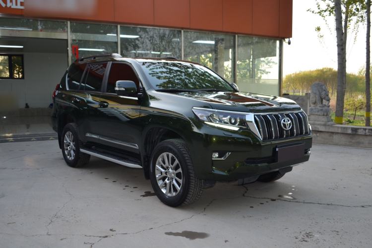 Used Toyota Prado 2018 3.5L Automatic TX-L with Rear-Mounted Spare Tire Exterior 3