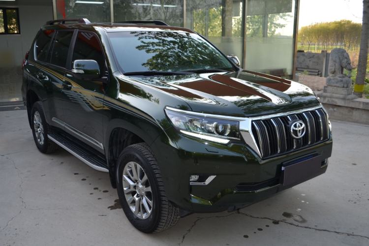 Used Toyota Prado 2018 3.5L Automatic TX-L with Rear-Mounted Spare Tire Exterior 4