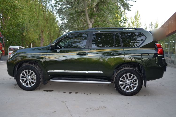 Used Toyota Prado 2018 3.5L Automatic TX-L with Rear-Mounted Spare Tire Exterior 5