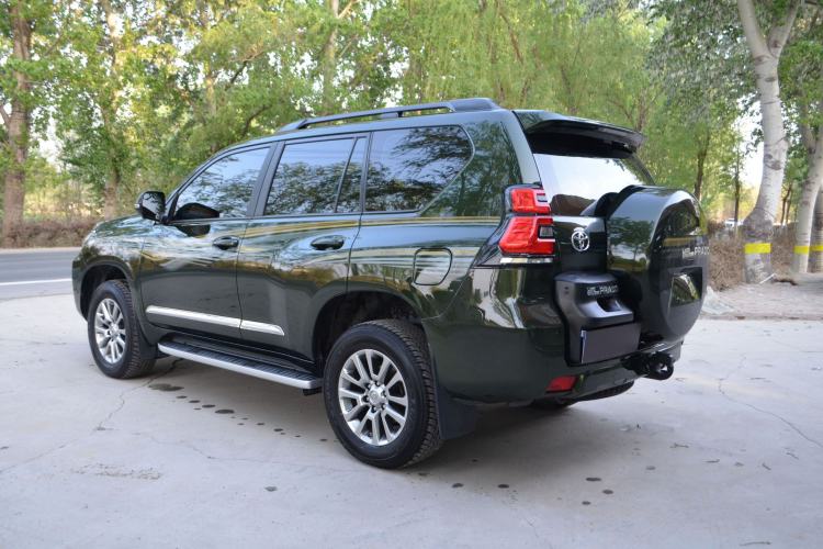Used Toyota Prado 2018 3.5L Automatic TX-L with Rear-Mounted Spare Tire Exterior 7