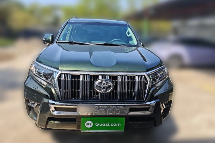 Used Toyota Prado 2018 3.5L Automatic TX-L NAVI with Rear-Mounted Spare Tire Front