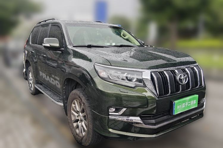 Used Toyota Prado 2018 3.5L Automatic TX-L with Rear-Mounted Spare Tire Front Right 45 Deg