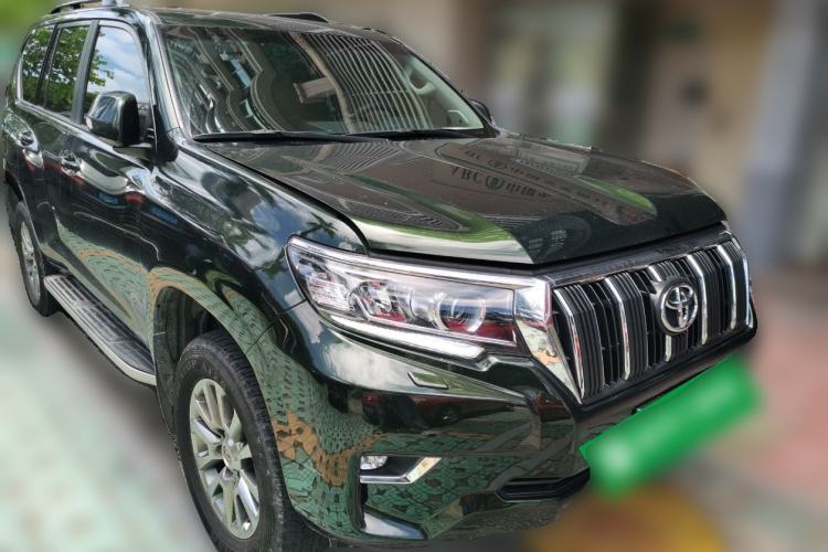 Used Toyota Prado 2018 3.5L Automatic TX-L NAVI with Rear-Mounted Spare Tire Front Right 45 Deg