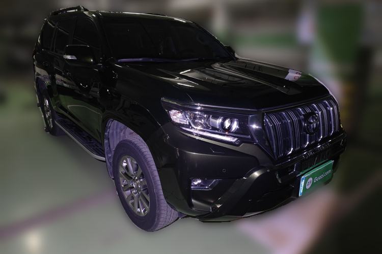 Used Toyota Prado 2018 3.5L Automatic TX-L with Rear-Mounted Spare Tire Front Right 45 Deg