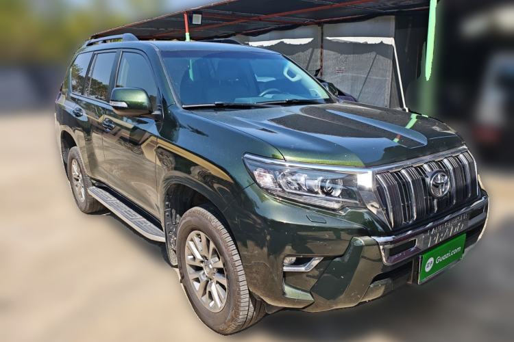 Used Toyota Prado 2018 3.5L Automatic TX-L NAVI with Rear-Mounted Spare Tire Front Right 45 Deg