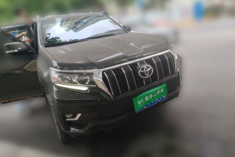 Used Toyota Prado 2018 3.5L Automatic TX-L NAVI with Rear-Mounted Spare Tire Front Right 45 Deg