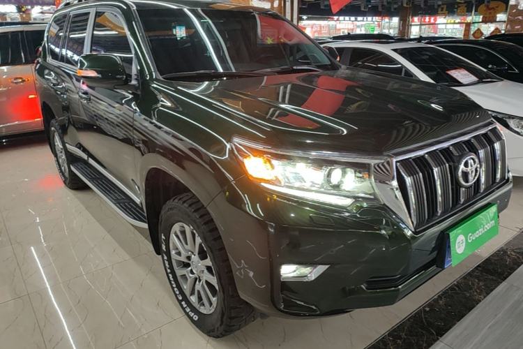 Used Toyota Prado 2018 3.5L Automatic TX-L with Rear-Mounted Spare Tire Front Right 45 Deg
