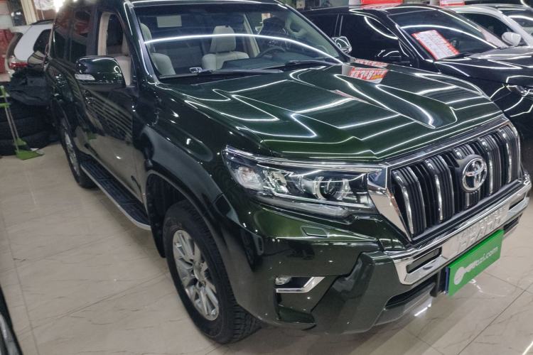 Used Toyota Prado 2018 3.5L Automatic TX-L NAVI with Rear-Mounted Spare Tire Front Right 45 Deg
