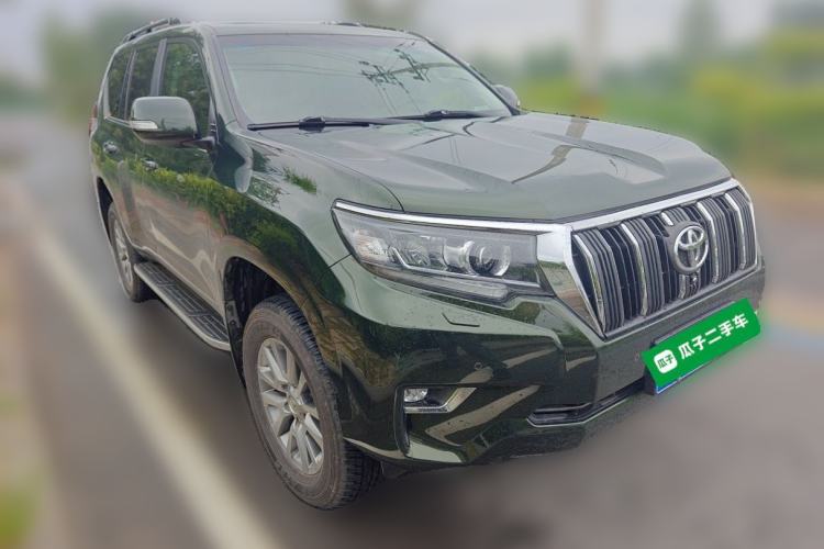 Used Toyota Prado 2018 3.5L Automatic TX-L with Rear-Mounted Spare Tire Front Right 45 Deg