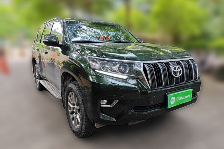 Used Toyota Prado 2018 3.5L Automatic TX-L NAVI with Rear-Mounted Spare Tire Front Right 45 Deg