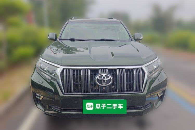Used Toyota Prado 2018 3.5L Automatic TX-L with Rear-Mounted Spare Tire Front