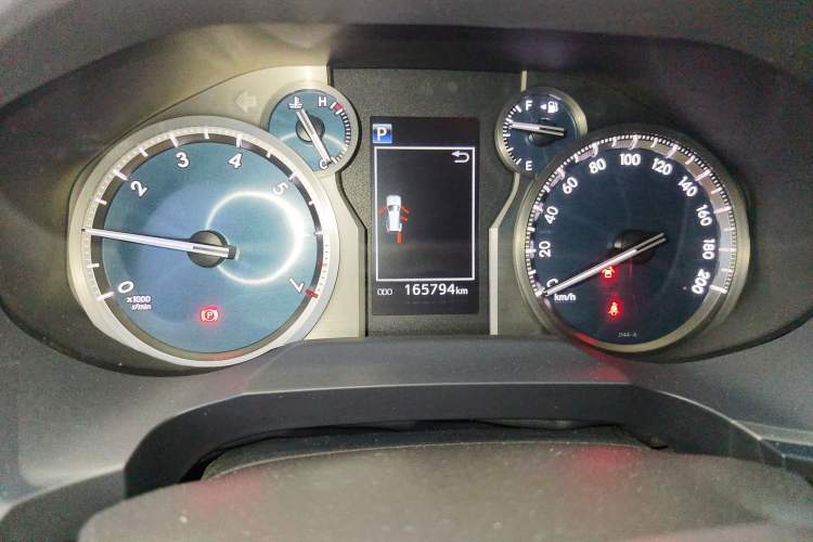Used Toyota Prado 2018 3.5L Automatic TX-L with Rear-Mounted Spare Tire Instrument Cluster