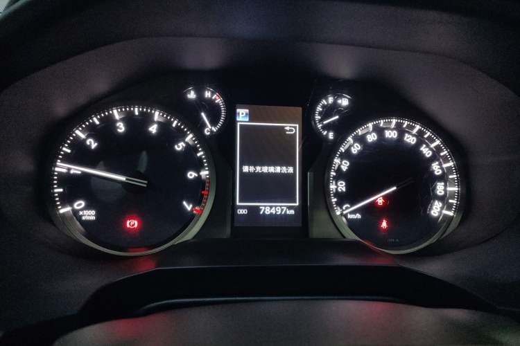 Used Toyota Prado 2018 3.5L Automatic TX-L NAVI with Rear-Mounted Spare Tire Instrument Cluster