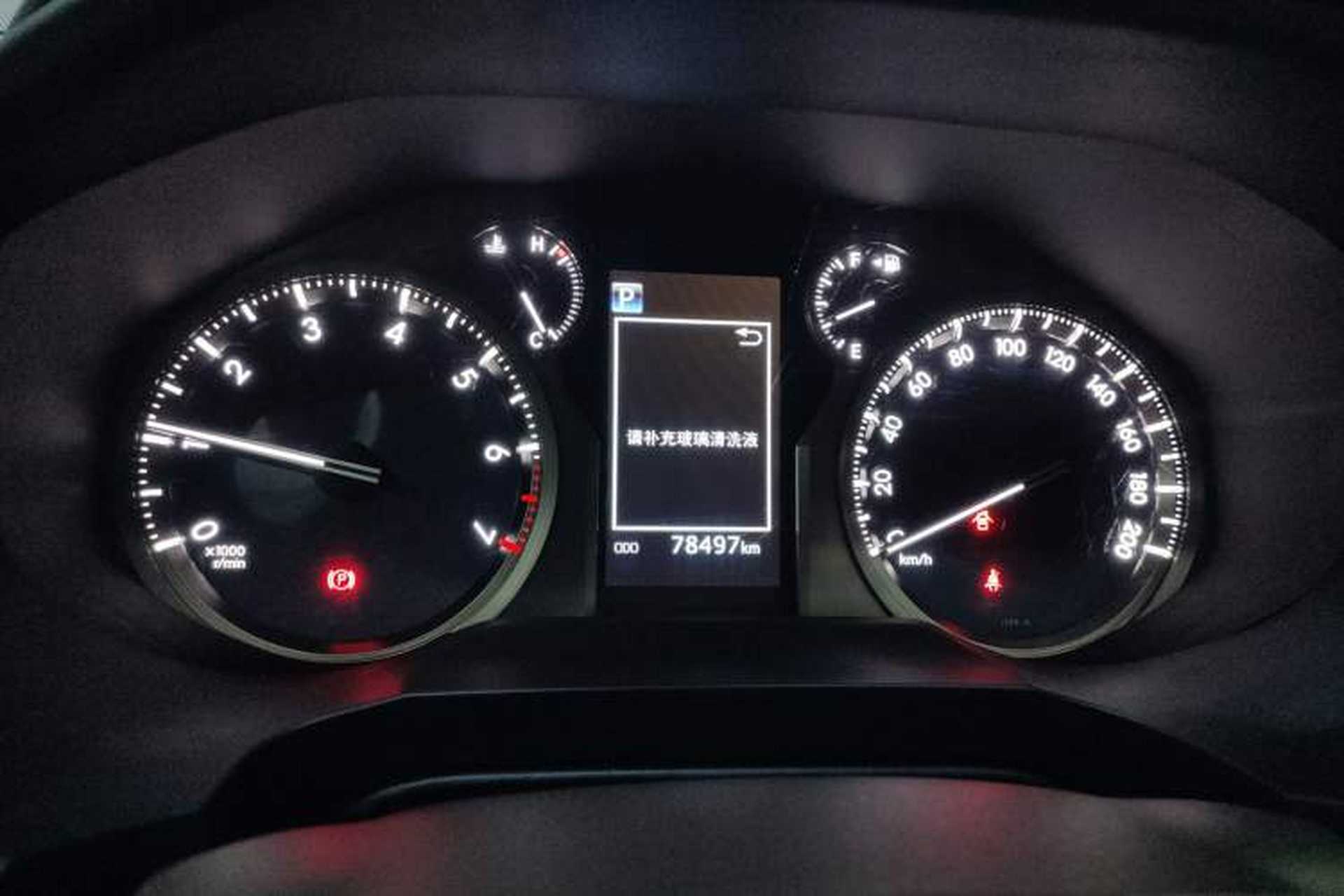 Used Toyota Prado 2018 3.5L Automatic TX-L NAVI with Rear-Mounted Spare Tire Instrument Cluster