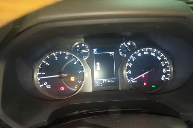 Used Toyota Prado 2018 3.5L Automatic VX NAVI with Rear-Mounted Spare Tire Instrument Cluster