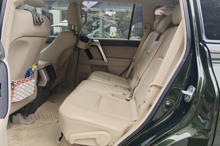 Used Toyota Prado 2018 3.5L Automatic TX-L with Rear-Mounted Spare Tire Left Rear Seat