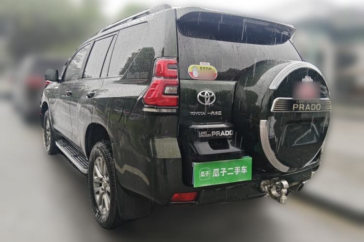 Used Toyota Prado 2018 3.5L Automatic TX-L with Rear-Mounted Spare Tire Rear Left 45 Deg