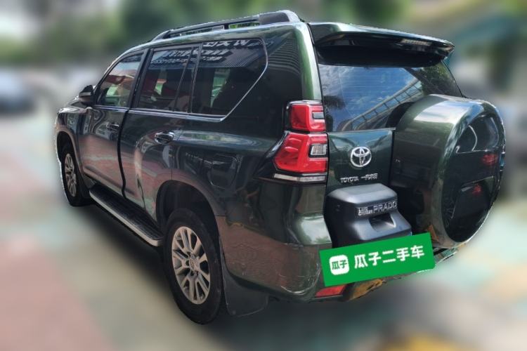 Used Toyota Prado 2018 3.5L Automatic TX-L NAVI with Rear-Mounted Spare Tire Rear Left 45 Deg