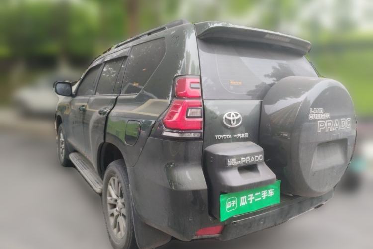 Used Toyota Prado 2018 3.5L Automatic TX-L NAVI with Rear-Mounted Spare Tire Rear Left 45 Deg