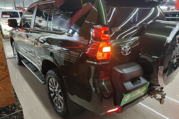 Used Toyota Prado 2018 3.5L Automatic TX-L with Rear-Mounted Spare Tire Rear Left 45 Deg