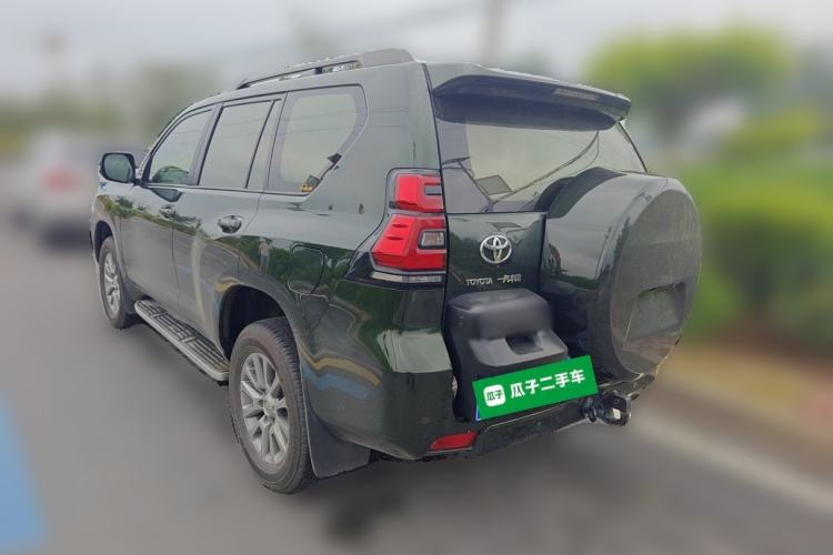 Used Toyota Prado 2018 3.5L Automatic TX-L with Rear-Mounted Spare Tire Rear Left 45 Deg