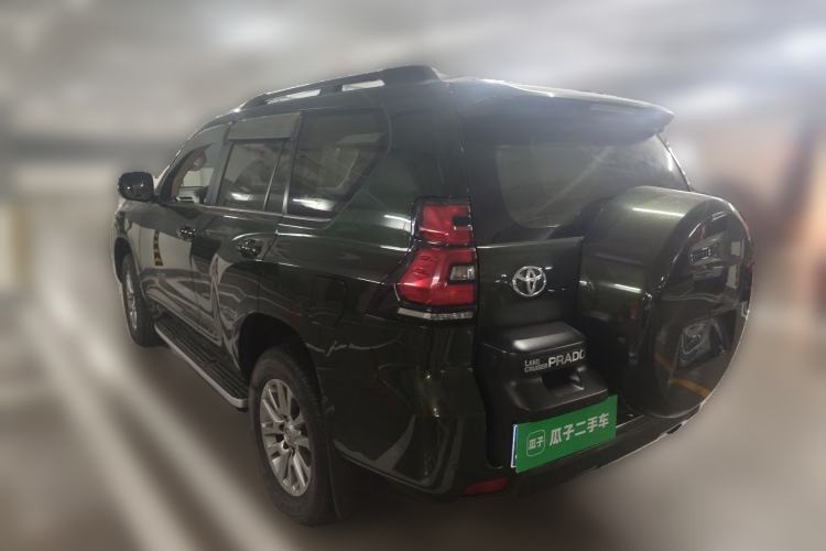 Used Toyota Prado 2018 3.5L Automatic VX NAVI with Rear-Mounted Spare Tire Rear Left 45 Deg