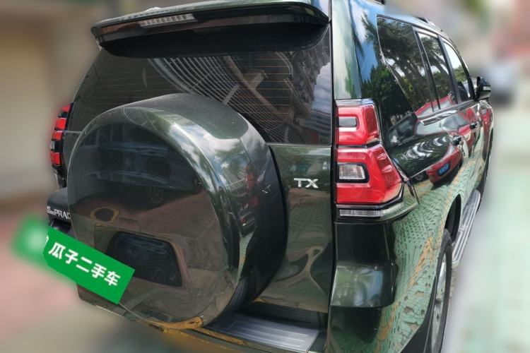Used Toyota Prado 2018 3.5L Automatic TX-L NAVI with Rear-Mounted Spare Tire Rear Right 45 Deg