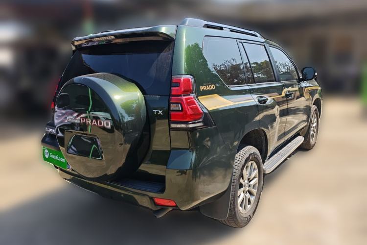 Used Toyota Prado 2018 3.5L Automatic TX-L NAVI with Rear-Mounted Spare Tire Rear Right 45 Deg