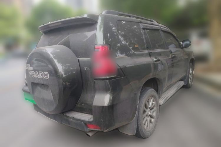 Used Toyota Prado 2018 3.5L Automatic TX-L NAVI with Rear-Mounted Spare Tire Rear Right 45 Deg