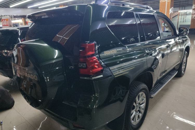 Used Toyota Prado 2018 3.5L Automatic TX-L NAVI with Rear-Mounted Spare Tire Rear Right 45 Deg