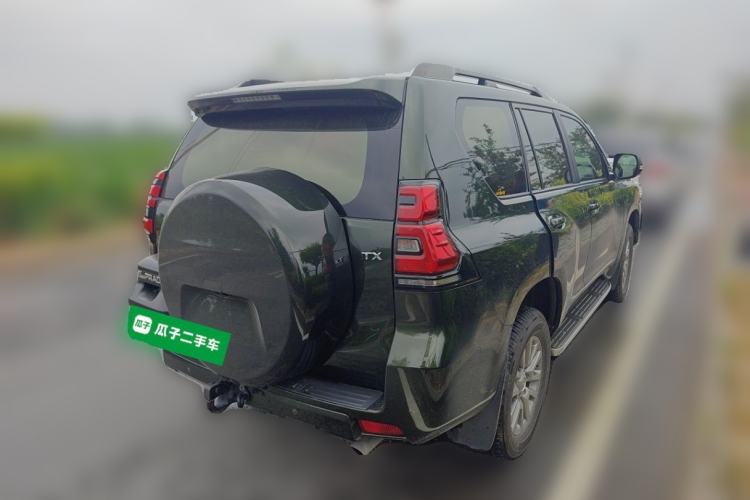 Used Toyota Prado 2018 3.5L Automatic TX-L with Rear-Mounted Spare Tire Rear Right 45 Deg