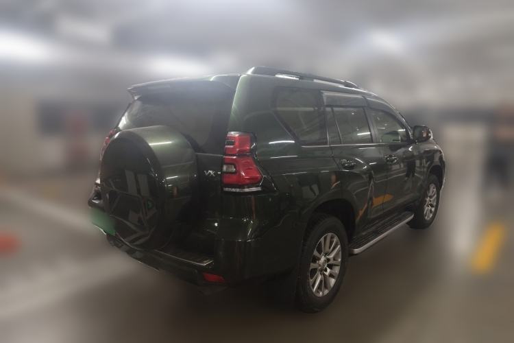 Used Toyota Prado 2018 3.5L Automatic VX NAVI with Rear-Mounted Spare Tire Rear Right 45 Deg