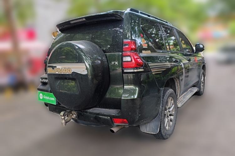 Used Toyota Prado 2018 3.5L Automatic TX-L NAVI with Rear-Mounted Spare Tire Rear Right 45 Deg